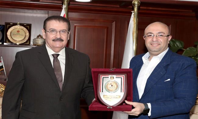 محافظ بني سويف يستقبل هاني ضاحي رئيس النقابة العامة لمهندسي مصر