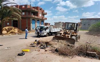  حملات نظافة وإزالة الإشغالات بمدينة وقرى دسوق
