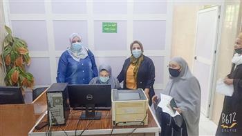 ميكنة الخدمات الطبية بجميع وحدات التأمين الصحى في بنى سويف