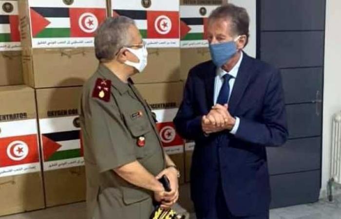فلسطين ترسل مساعدات طبية إلى تونس لمواجهة كورونا