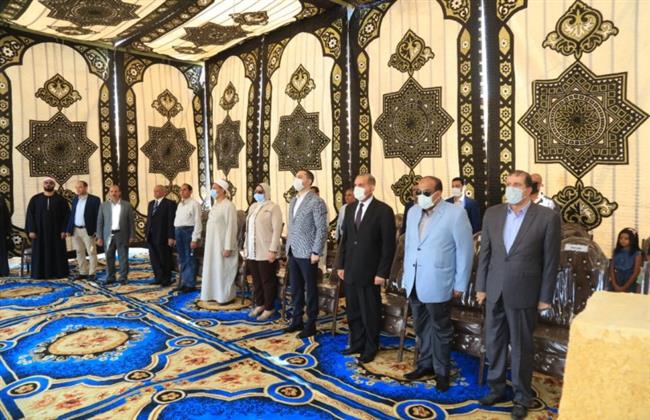 محافظ كفر الشيخ يضع حجر أساس إعادة تشييد أقدم دار مناسبات