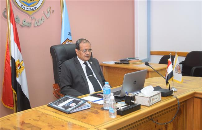 جامعة سوهاج تشارك فى فعاليات ندوة هيئة ضمان الجودة باتحاد الجامعات العربية