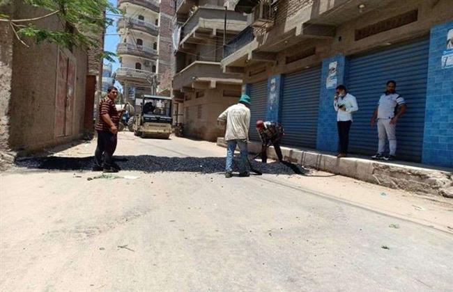 للحفاظ على سلامة المواطنين .. مطبات صناعية في  شوارع «بني سويف»