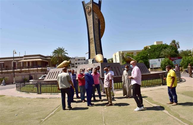 جولة تفقدية لمحافظ الأقصر استعدادا للموسم السياحى الجديد