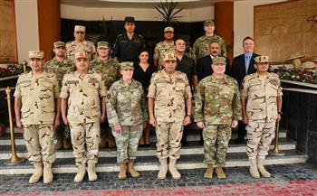   قائد الحرس الوطني لولاية تكساس تلتقي بعدد من كبار قادة القوات المسلحة خلال زيارتها الرسمية لـ مصر