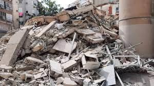   انهيار مبنى سكنى فى إسرائيل بعد يوم واحد من إخلائه