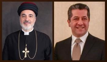 رئيس حكومة كردستان يهنئ بطريرك كنيسة المشرق الآشورية بمنصبه الجديد
