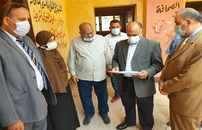 تفاصيل جولة تعليم ببني سويف استعدادا لإستقبال العام الدراسي الجديد