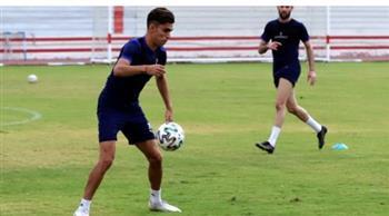 أشرف بن شرقي يُشارك في تدريبات الزمالك 