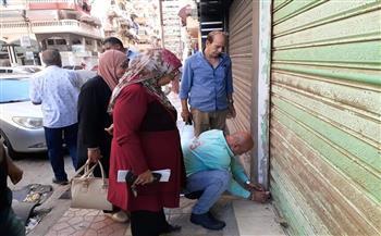 حملة مكبرة لمتابعة ورفع الاشغالات والمخالفات ببورسعيد