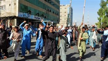   تظاهرات بقندهار ضد طالبان احتجاجاً على أوامر طرد من المساكن