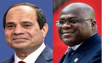   السيسي يبحث القضايا الإفريقية مع رئيس الكونغو