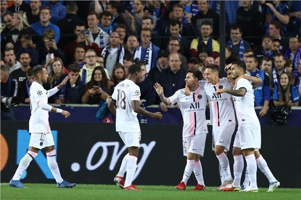 باريس سان جيرمان يسقط فى فخ التعادل أمام كلوب بروج