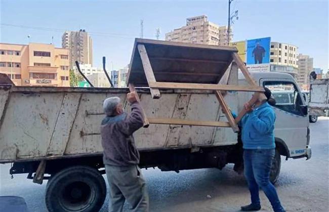 حملات مكثفة لإزالة التعديات والإشغالات بأسوان