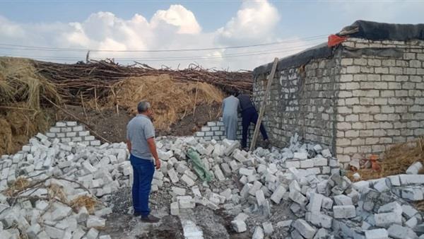 إزالة 30 حالة تعدى بنطاق 5 مراكز بالبحيرة 