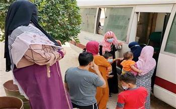  «حياة كريمة»..قافلة سكانية بقرية النجاح فى البحيرة 