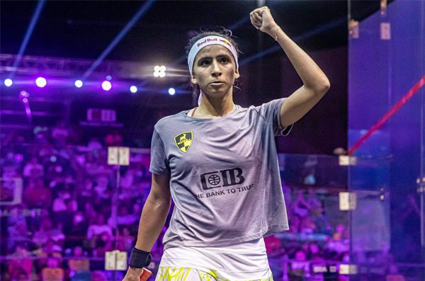 نوران جوهر تفوز بلقب بطولة مصر المفتوحة الدولية للإسكواش