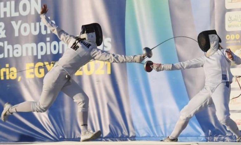 روسيا تتصدر منافسات السباحة والسلاح ببطولة العالم للخماسي للشابات