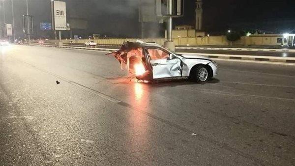 حادث مروع بطريق «القاهرة _ السويس» .. صور