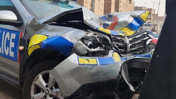 مصرع طفلة وإصابة 3 من أسرتها في تصادم بأكتوبر