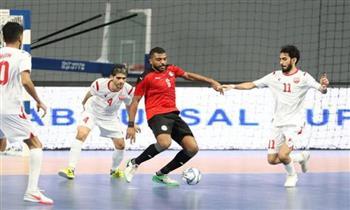 منتخب مصر يستعد لمواجهة أوزبكستان فى مونديال الصالات