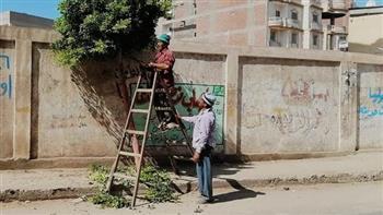 محافظ كفر الشيخ يوجه بتكثيف حملات النظافة وإزالة المخلفات من الشوارع