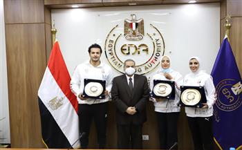   هيئة الدواء المصرية تكرم أبطال مصر بأولمبياد طوكيو ٢٠٢٠