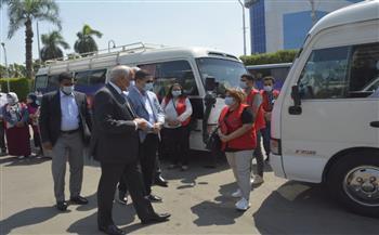محافظ الجيزة يدشن حملة «معًا نطمئن.. سجل الآن» 
