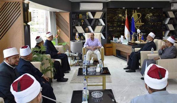 أسوان يشييد بروح التلاحم بين الجهات الحكومية والمؤسسات الدينية