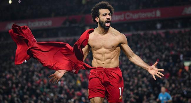 محمد صلاح يتصدر هدافي الدوري الإنجليزي