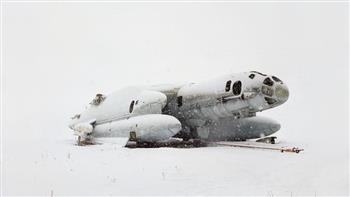   عرض طائرة روسية من الحرب الباردة في متحف لوكسمبورج للفن الحديث