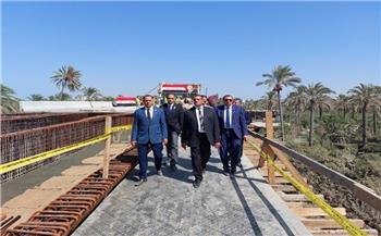 محافظ البحيرة يتفقد أعمال إنشاء مدينة رشيد الجديدة 