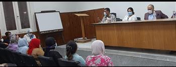 السقعان يناقش التعامل مع حالات العزل واحتياجات المستشفيات بالإسكندرية
