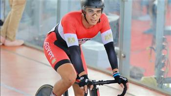  عبدالله عفيفى يعبر لربع نهائى بطولة دراجات المضمار  
