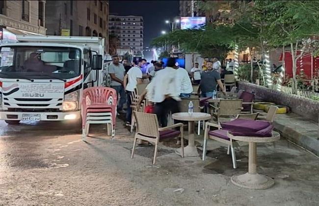 رفع ٤٢٢ حالة اشغال وتحرير ٩ محاضر عدم ارتداء كمامة بالبحيرة