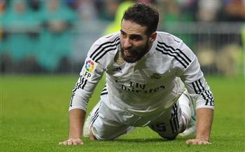تقارير إسبانية: كارفاخال سيغيب عن الملاعب لمدة أسبوعين..وقلق داخل ريال مدريد