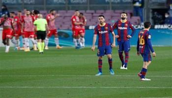 برشلونة يفلت من الهزيمة فى الوقت القاتل أمام غرناطة 