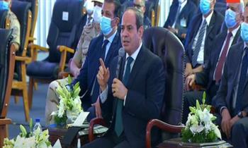   الرئيس السيسي: المشير طنطاوي كان سببا حقيقيا في حماية مصر