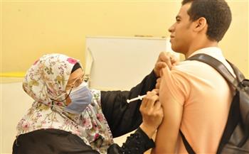   جامعة المنيا تُواصل أعمال الكشف الطبي وتلقي لقاح كورونا لطلابها 