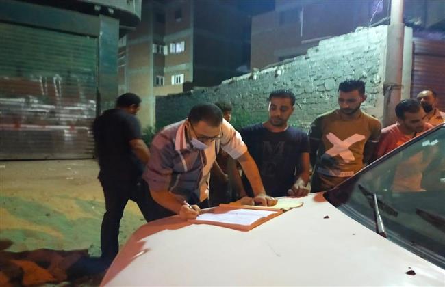 تحرير ٧٢ محضر متنوع  ورفع ٨٢٠ حالة اشغال طريق مخالفة