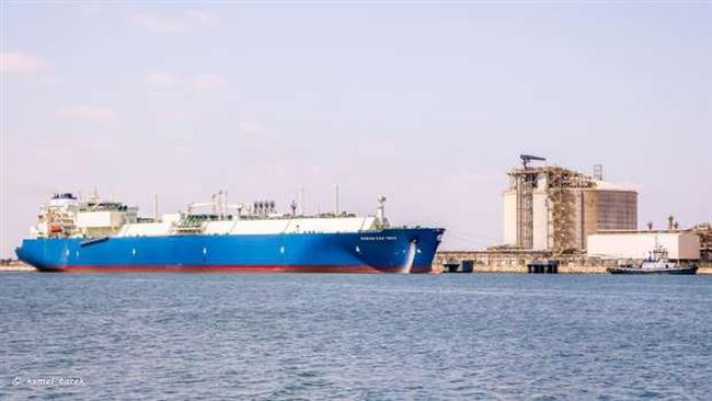 ميناء دمياط يستقبل ناقلة غاز المسال «MARAN GAS TROY» اليونانية