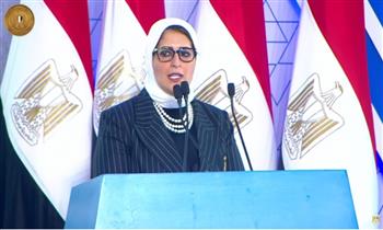  وزيرة الصحة:  المشير طنطاوى من أعظم رجال مصر فى التاريخ الحديث