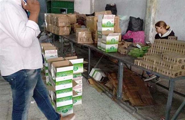 ضبط 6 منشأت صناعية بمركز بلبيس بدون ترخيص