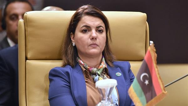نجلاء المنقوش تبحث دعم المسار السياسي الليبي مع وزيرة خارجية بلجيكا