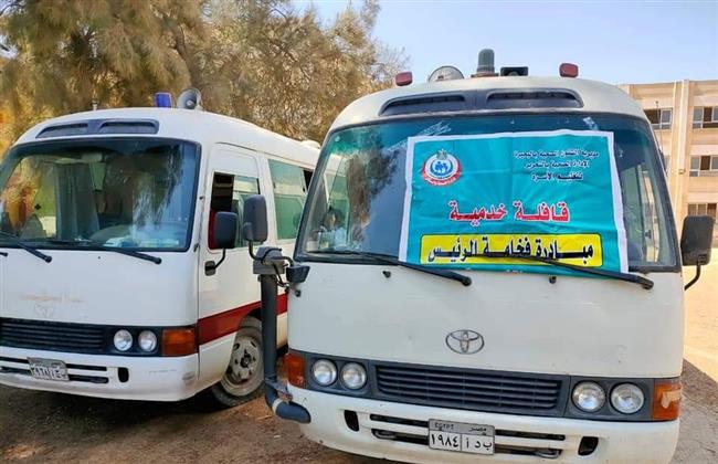 تنفيذ عدد ٢ قافلة سكانية شاملة بمركزى رشيد وادكو 