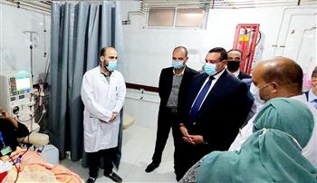   «آمنة» يتفقد وحدات الغسيل الكلوى بمستشفى إيتاى البارود العام