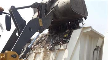 رفع 52 طن قمامة ومخلفات صلبة ببنى سويف