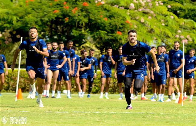 مران الزمالك المسائي .. حماس وندية في تقسيمة اللاعبين