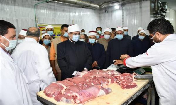 الأوقاف تعلن توزيع 14 طن لحوم أضاحى فى هذه المحافظات