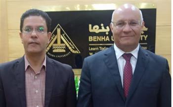   رئيس جامعة بنها يشكر «الجيزاوى» على ما قدمه خلال فترة عمله قائما برئاسة الجامعة 